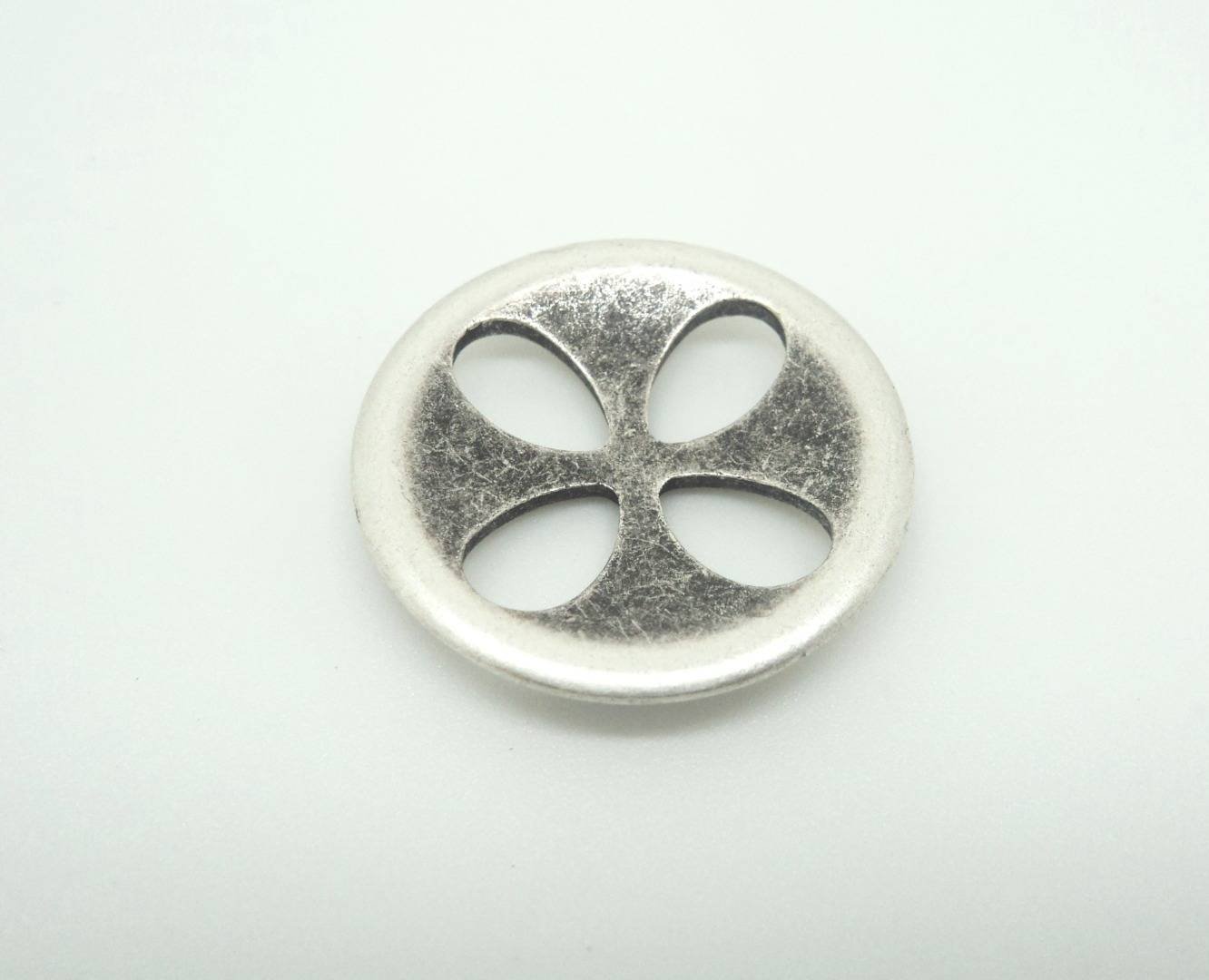 CC648 - Zamak - 23mm -Ant.Silver