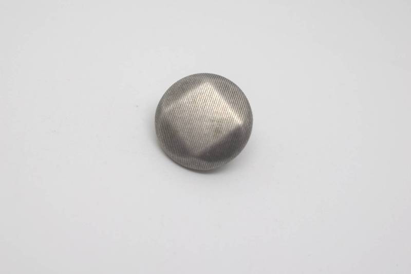 M345 Rare Square On Round Special Metal Pattern Italian Buttons