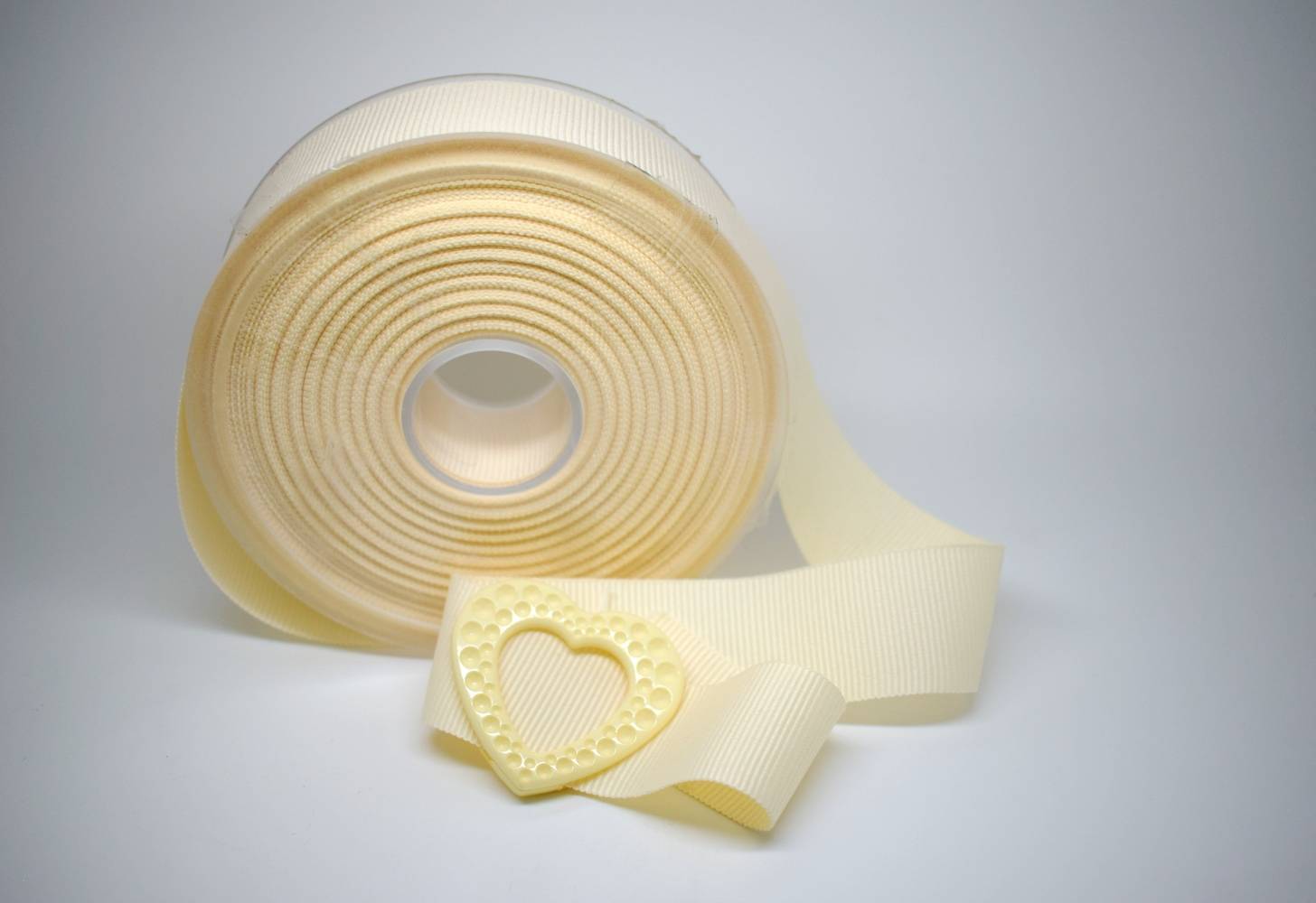 LB6883 Rare Heart Buckle Slider for Ribbon-Belt Italian Accessory 30mm