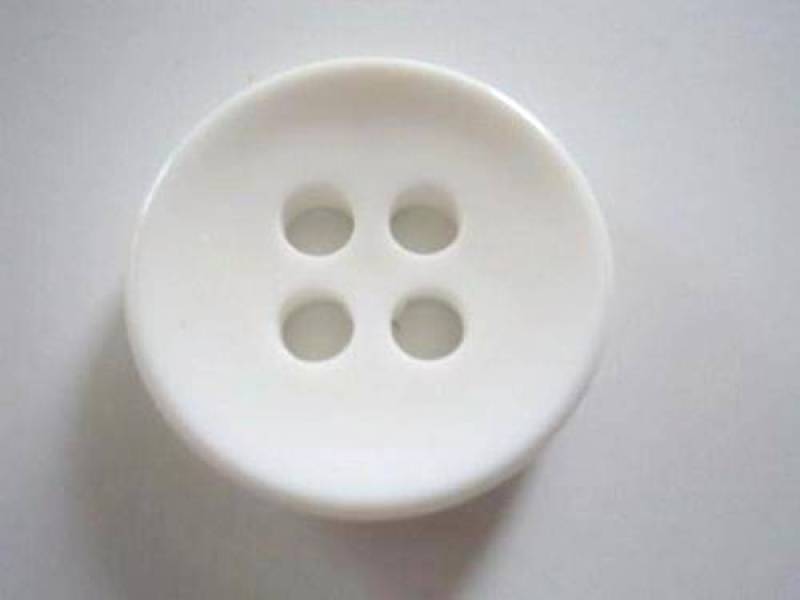 B654 Large Thick Plastic Italian Buttons 28mm