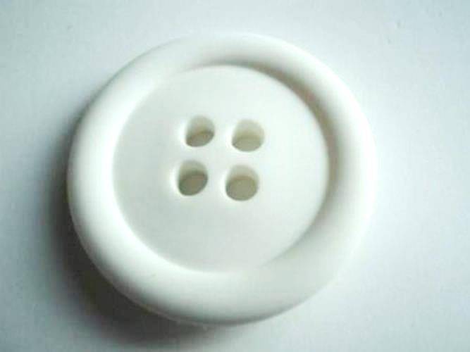 B663 Large Clown Matte Plastic Italian Buttons 38mm