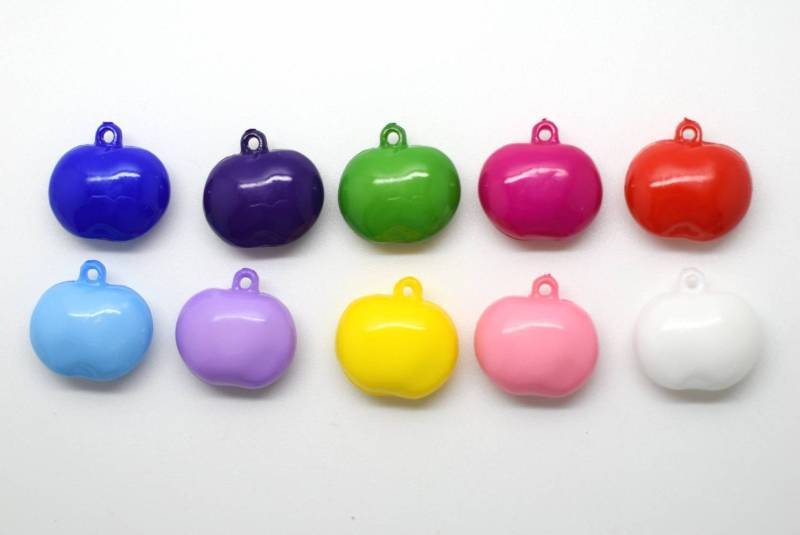 CB09 Apple Holed Italian Bead Crafts 16mm