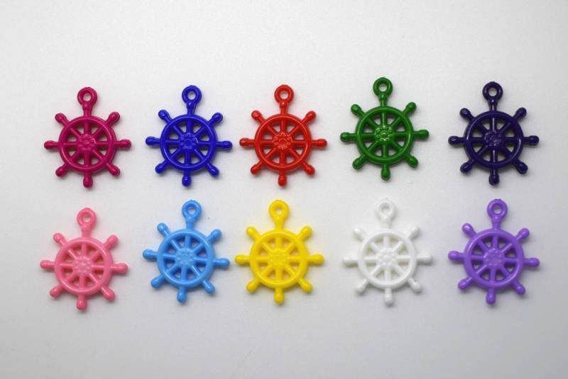 CB05 Wheel Holed Italian Bead Crafts 20mm