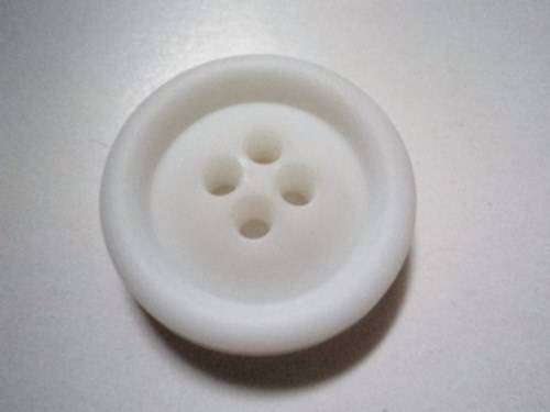 C3335 Edge Solid Matt Finish Plastic Italian Buttons 30mm
