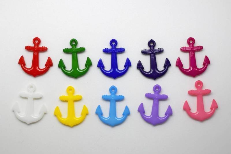 CB04 Anchor Holed Italian Bead Crafts 20mm