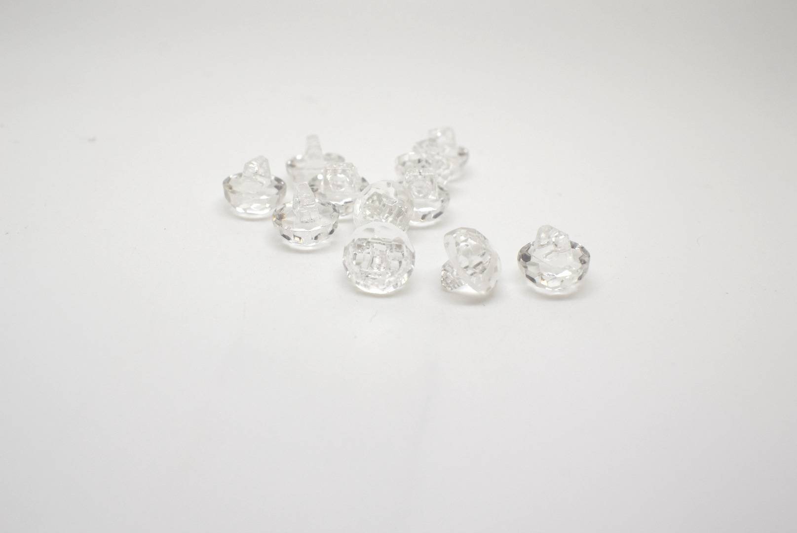 B226cl Hal Ball Diamond Italian Buttons 10mm