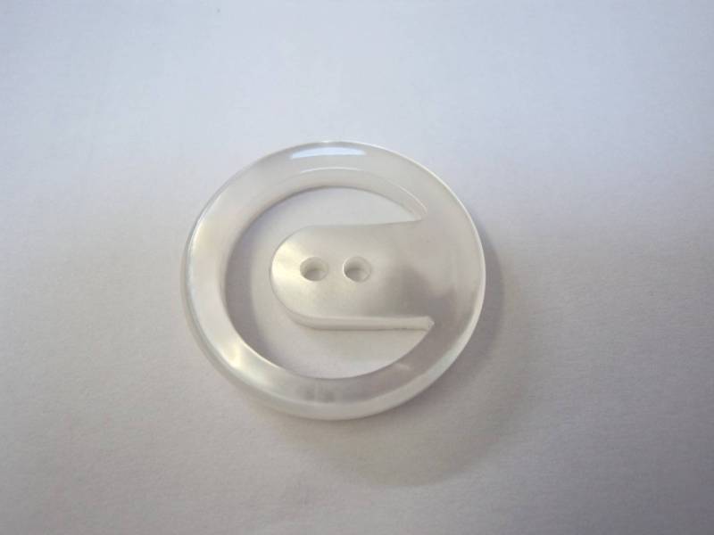 GF4230pe Rare Design Pearl Shiny Polyester Italian Buttons 28mm