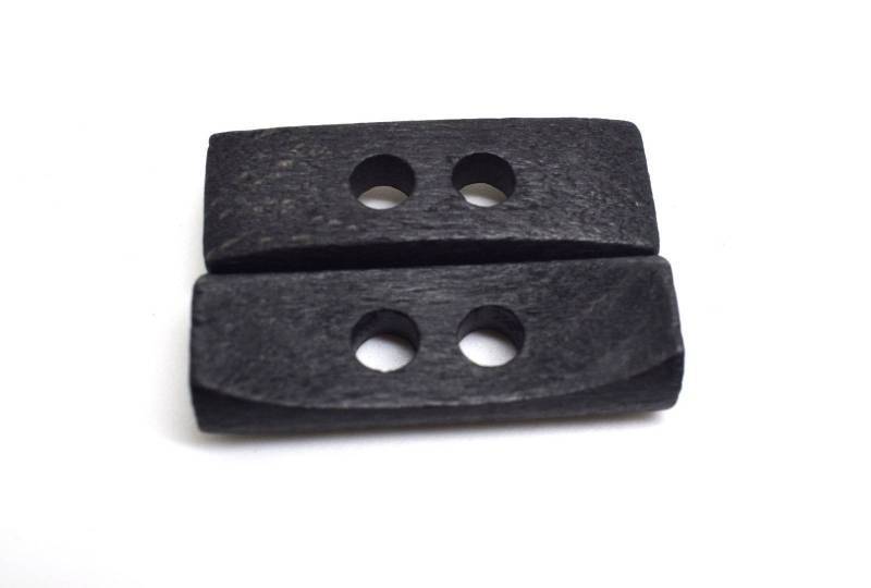 W115 Black Solid Special Design Wooden Italian Toggles