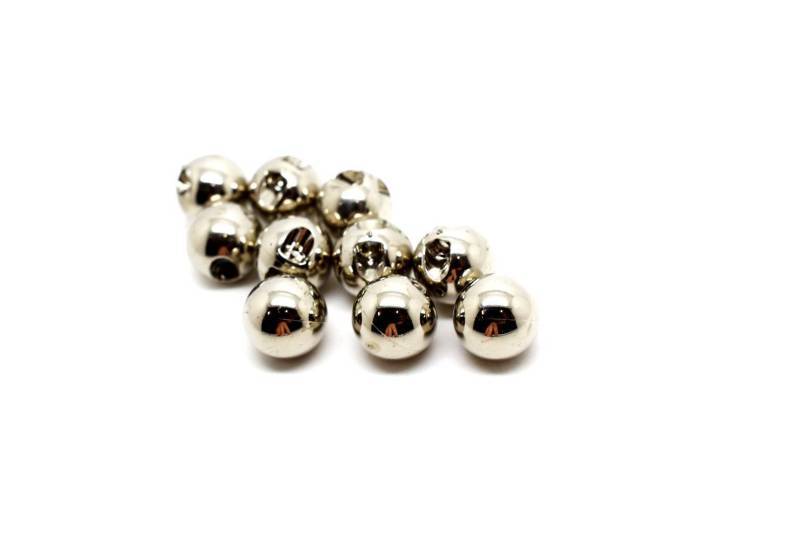 C1120 Ball Chrome Colour Plastic Italian Buttons