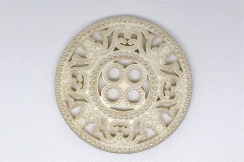 B796 Filigree Style Italian Buttons 34mm