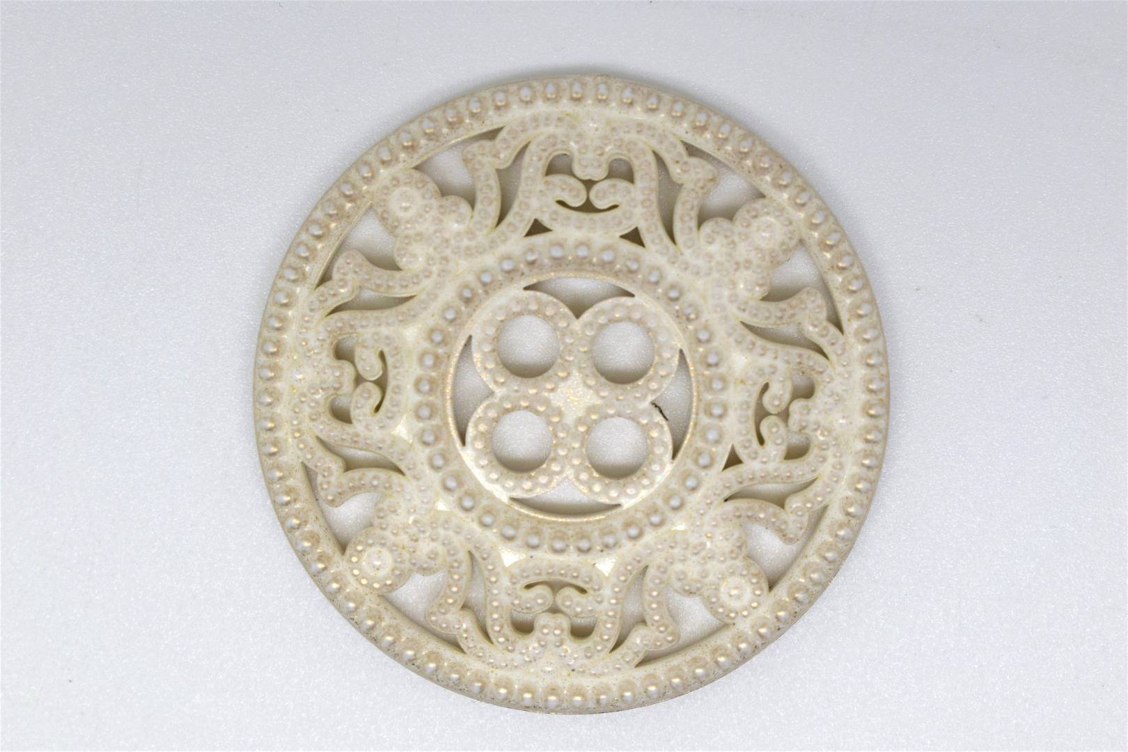 B796 Filigree Style Italian Buttons 34mm