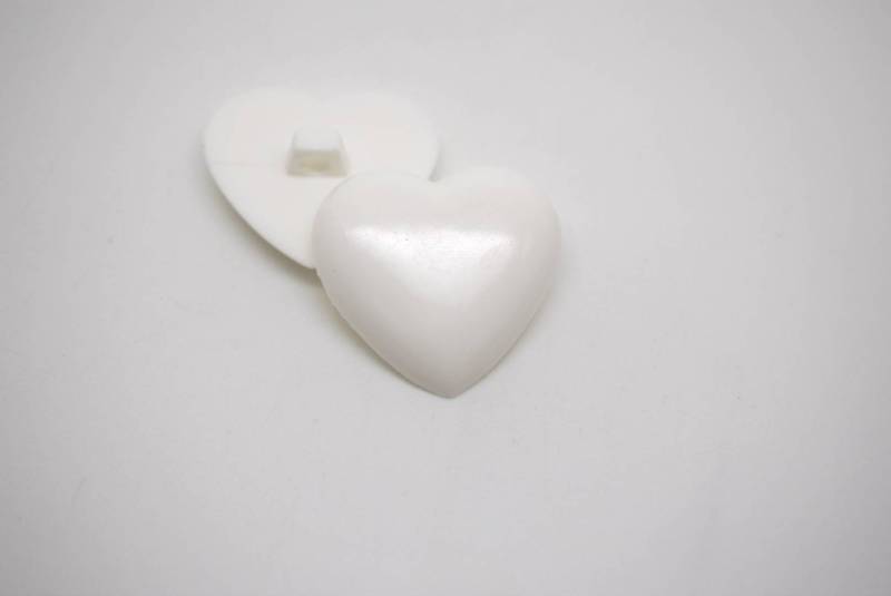 G307 Heart Italian Buttons 13mm