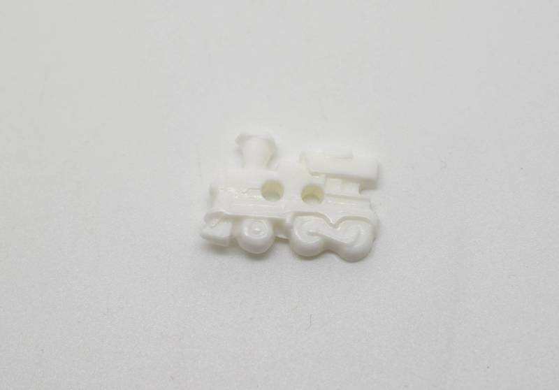 F425 Train 2 Holes Italian Baby Novelty Flat Buttons 18mm