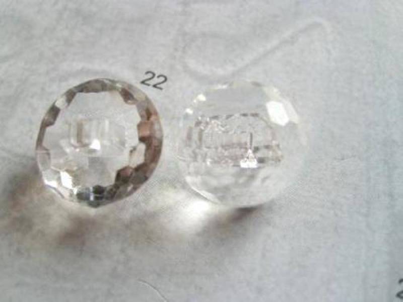 B226cl Hal Ball Diamond Italian Buttons 13mm