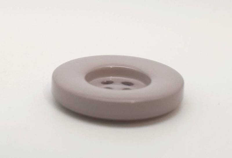 B210 Big Chunky Edge Shiny Plastic Italian Buttons 28mm