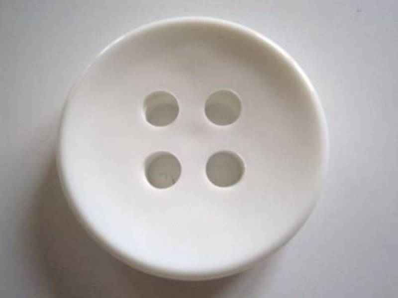 B654 Large Thick Plastic Italian Buttons 38mm