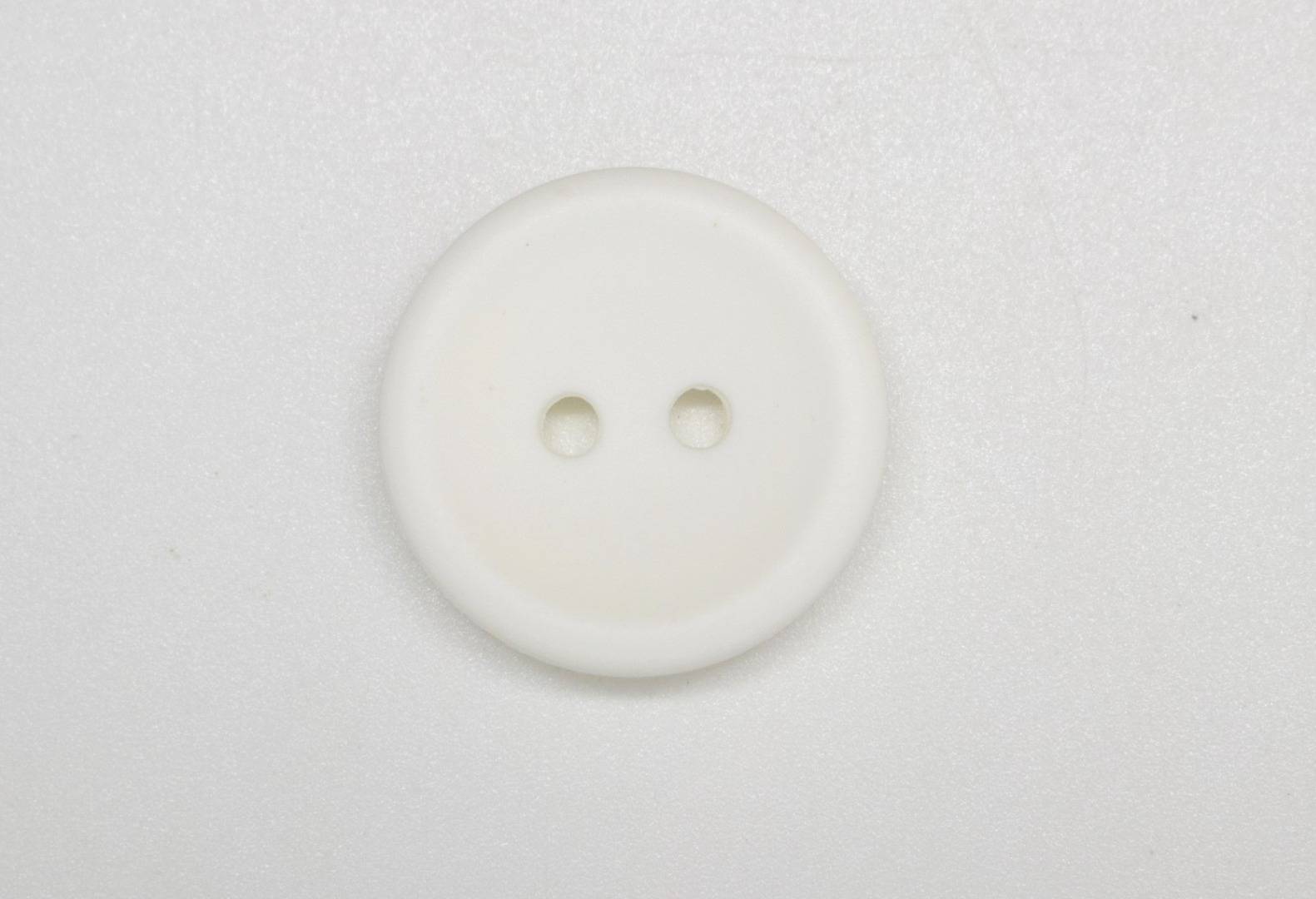 B188 Bowl Matte Plastic Italian Buttons 18mm