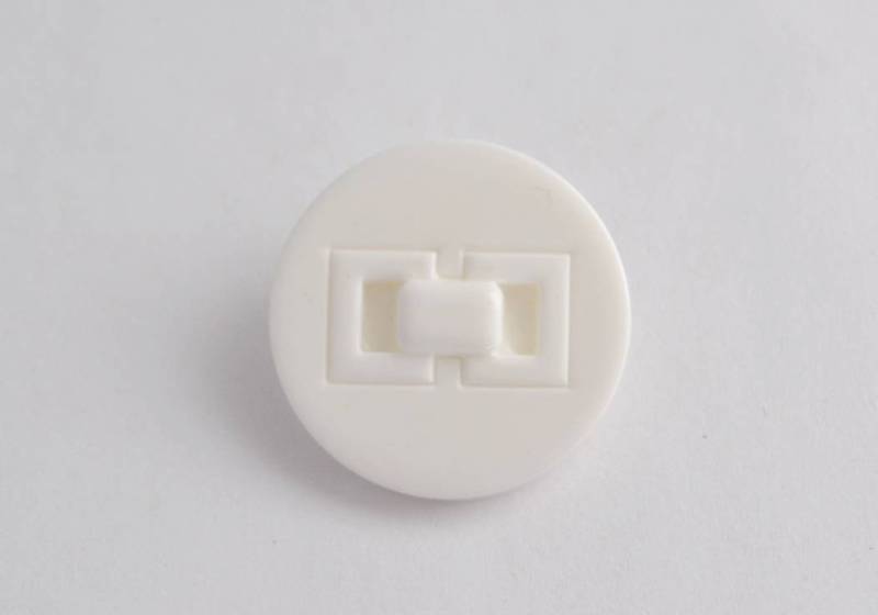 LB6919 Large Chain Design Plastic Italian Buttons 25mm