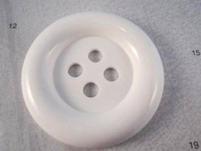 B246 Very Large Clown Shiny Plastic Italian Buttons 53mm