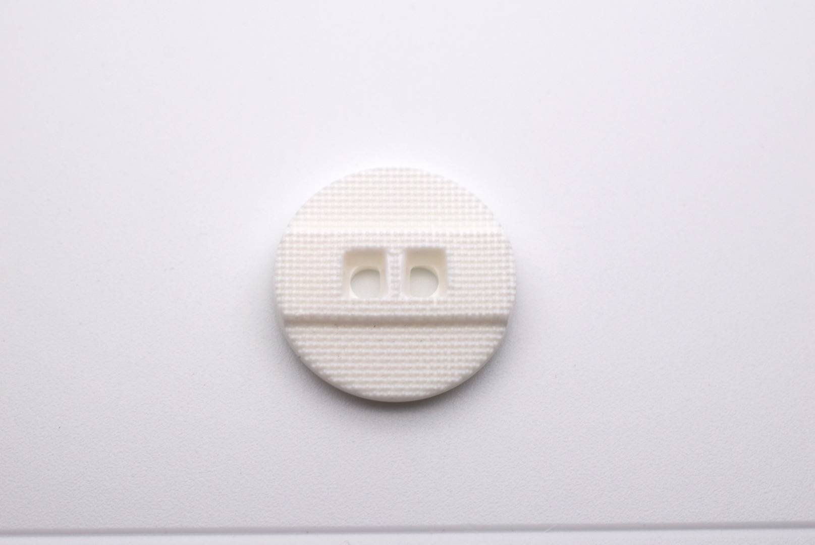 B978 Special 80s Design Textured Plastic Italian Buttons 18mm