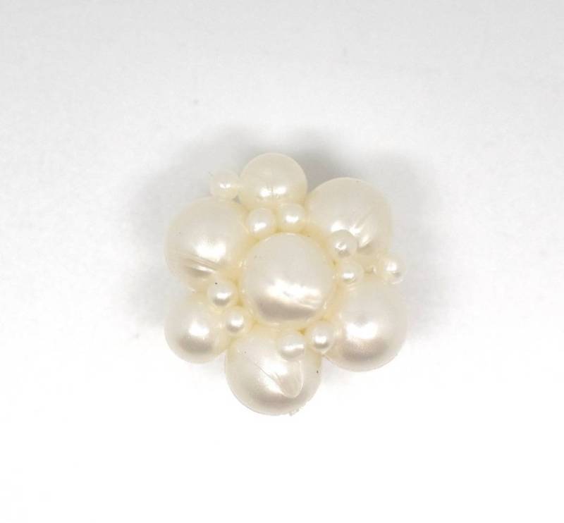 B1413 Big Special Bubble Design Pearl Acrylic Italian Buttons 23mm