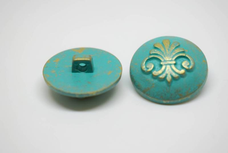 B781 Roman Gothic Design Plastic Italian Buttons 23