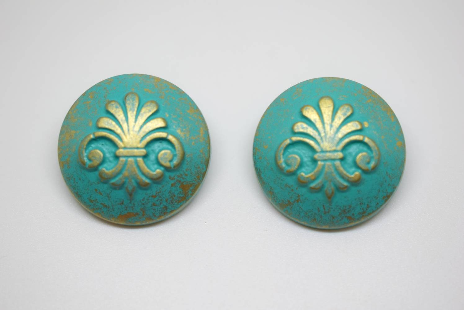 B781 - Plastic - 23mm - Green Copper