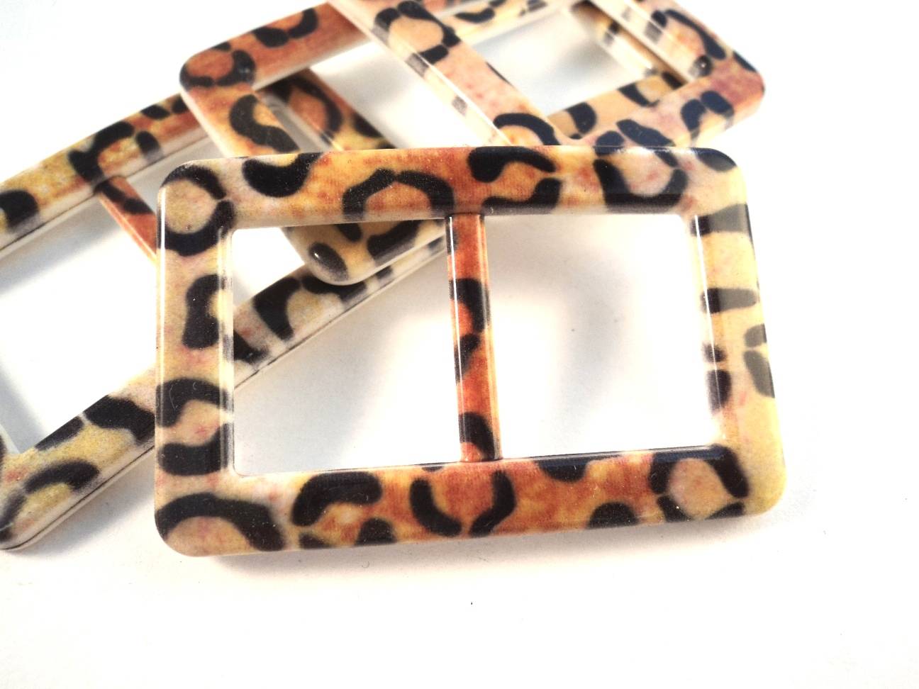 FB82 Tiger Rectangular Buckle Slider Adjuster Bag Strap