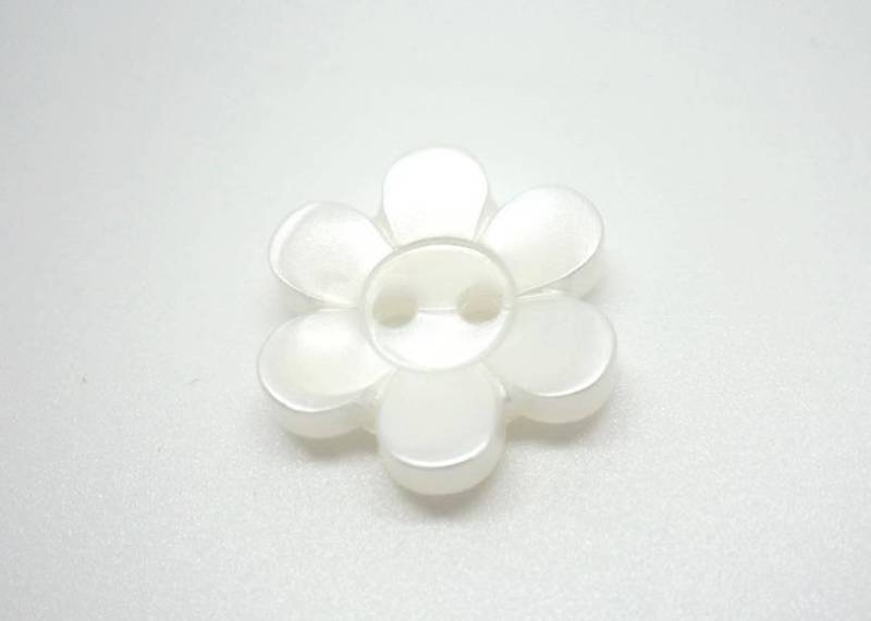 B162pe Flower Italian Buttons 18mm