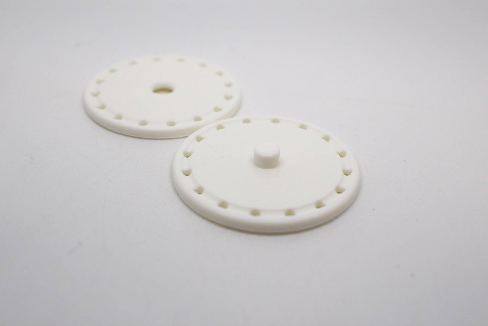 LB4988 Large Sew Press Stud Snap Plastic Italian Buttons 28mm